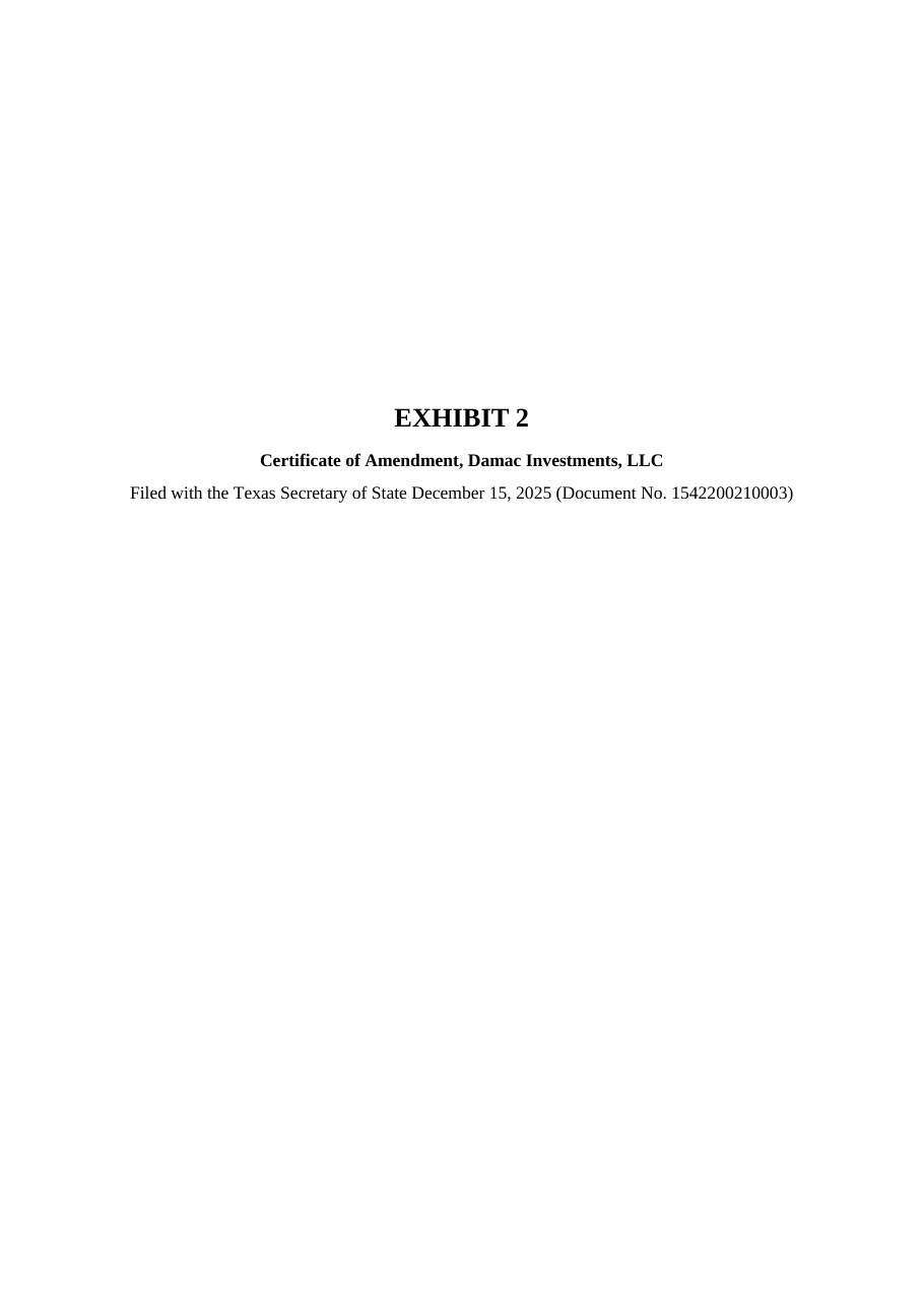 Notice 118, Exhibit B, page 1. Redacted exhibit page from the court record.